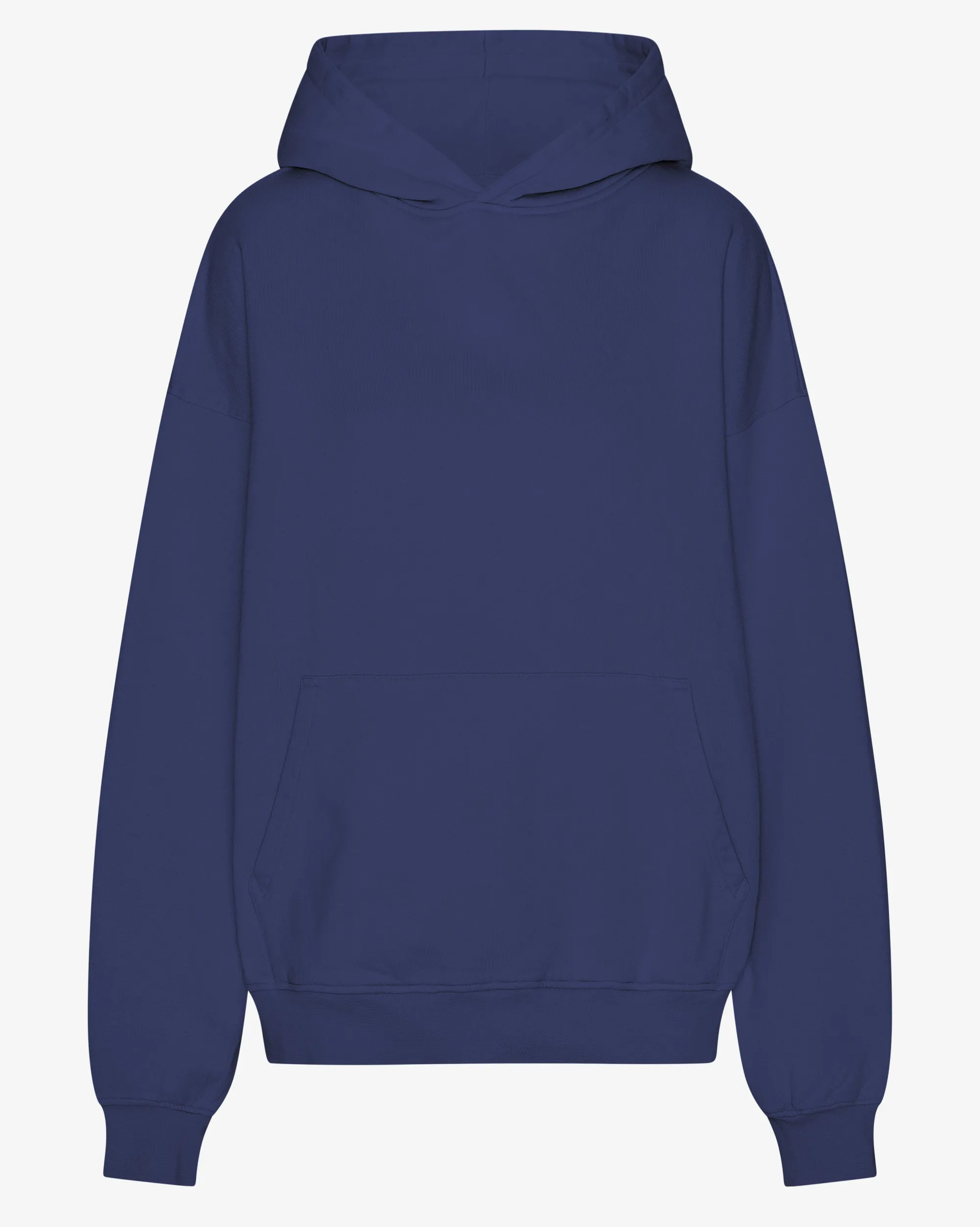 Organic Oversized Hood - Marine Blue
