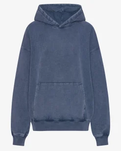Organic Oversized Hood - Neptune Blue