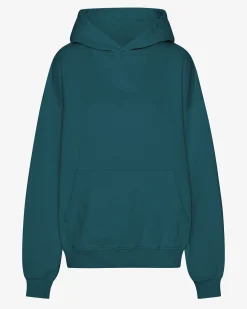 Organic Oversized Hood - Ocean Green