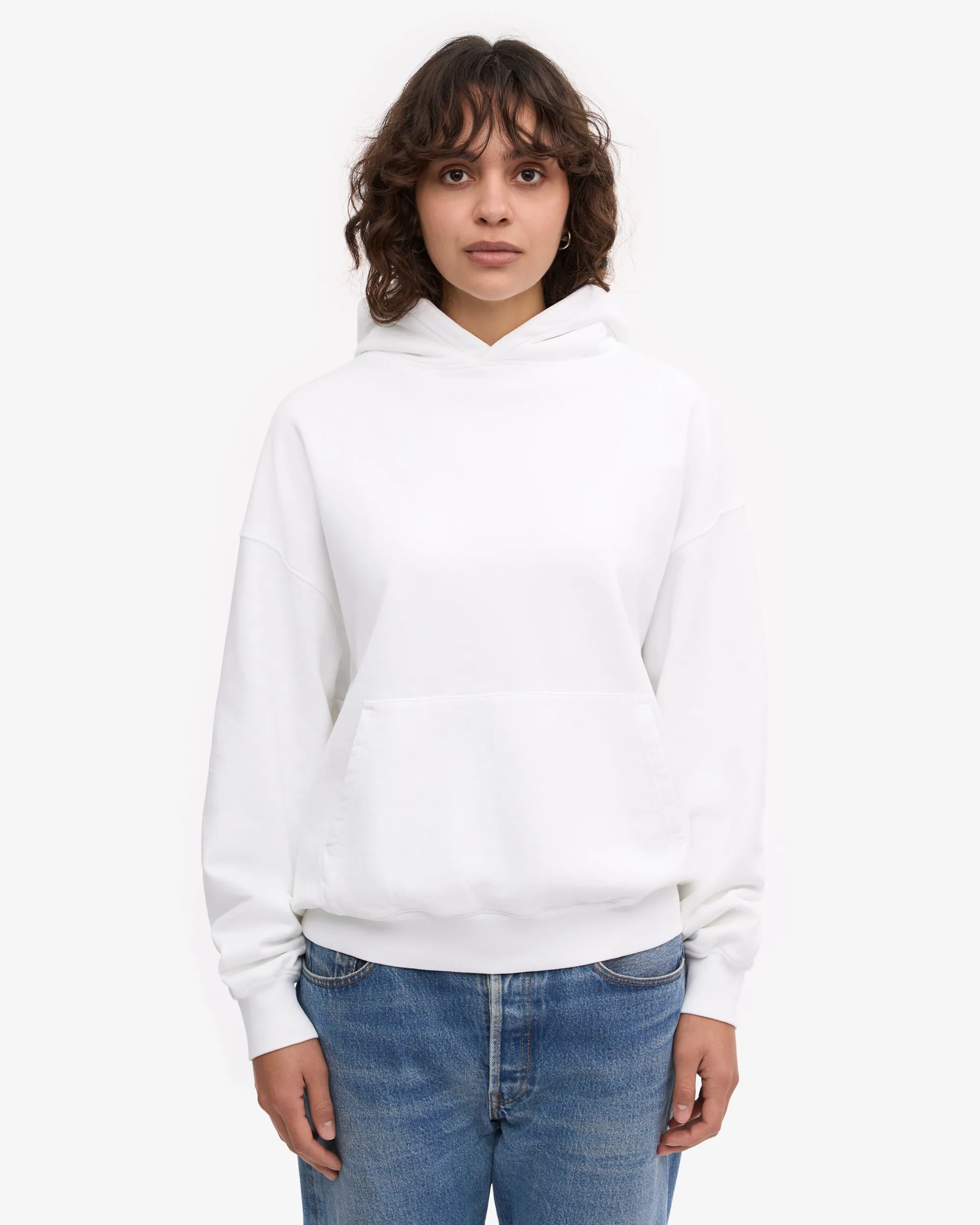 Organic Oversized Hood - Optical White