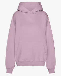 Organic Oversized Hood - Pearly Purple