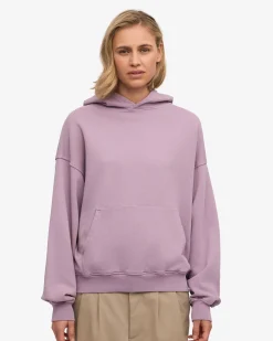 Organic Oversized Hood - Pearly Purple