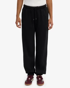Organic Relaxed Hood Sweatsuit - Deep Black