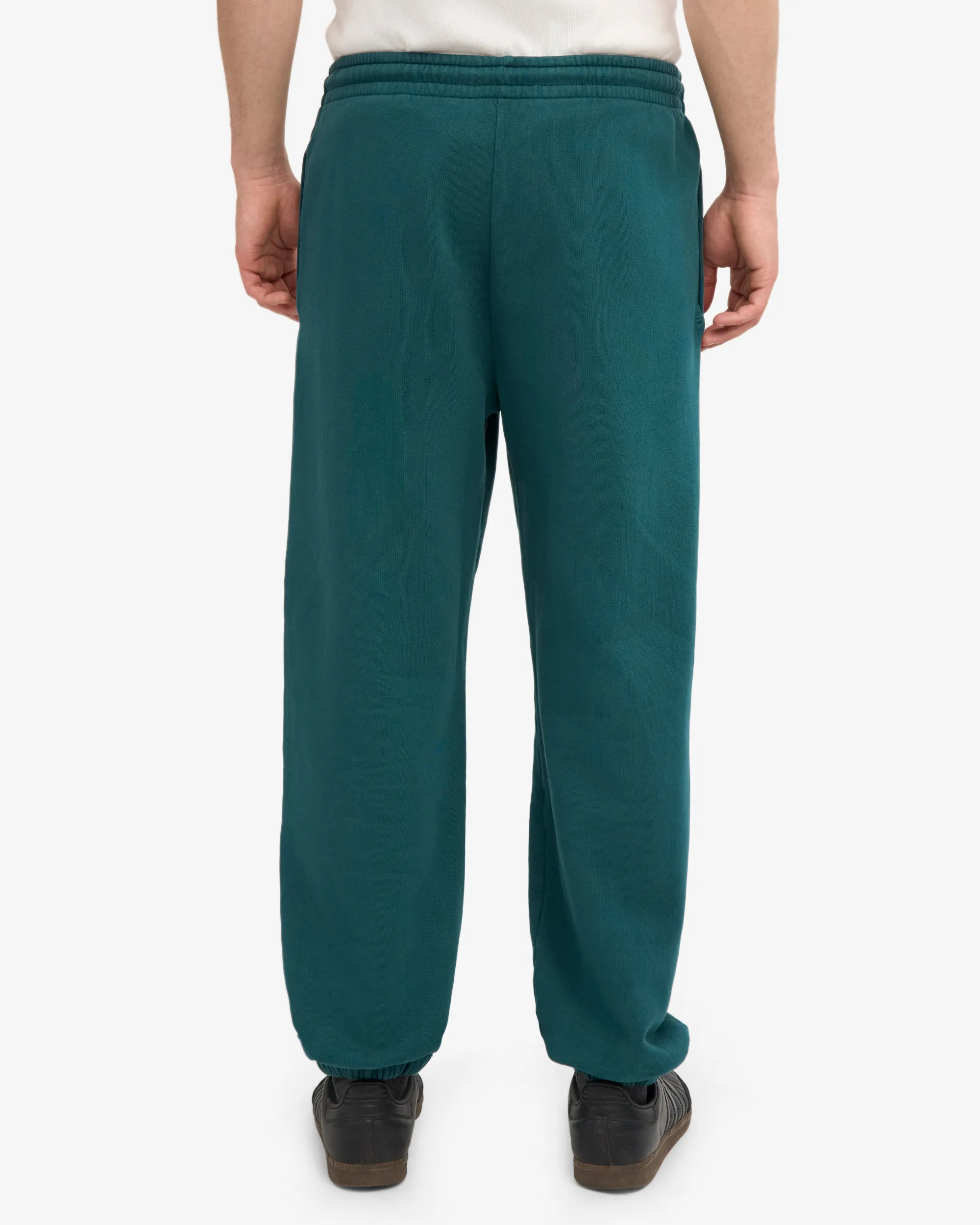 Organic Relaxed Sweatpants - Ocean Green