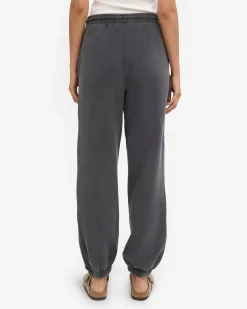 Organic Relaxed Sweatsuit - Faded Black