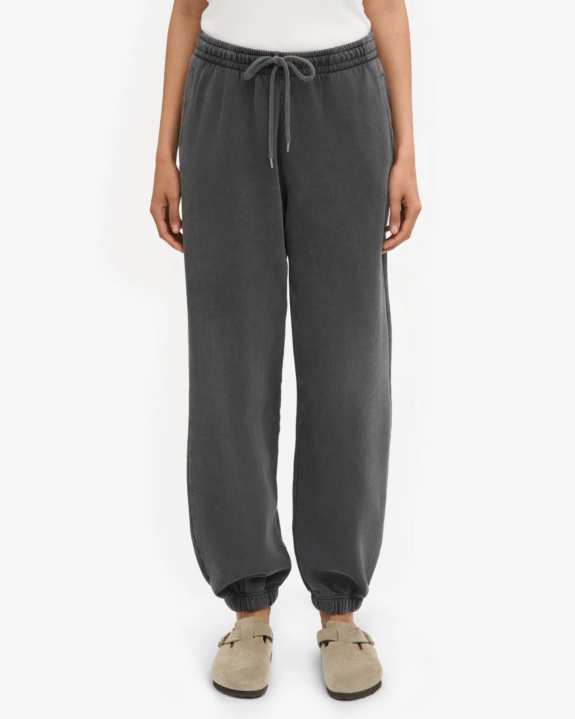 Organic Relaxed Sweatsuit - Faded Black