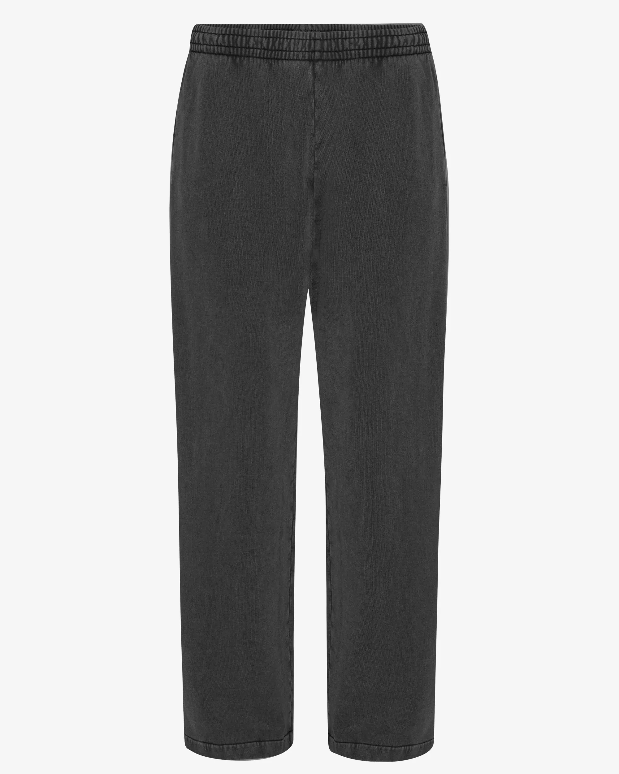 Organic Straight Leg Sweatpants - Faded Black