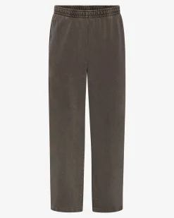 Organic Straight Leg Sweatpants - Faded Mud