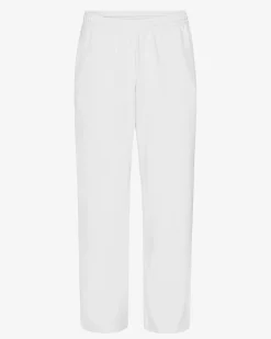 Organic Straight Leg Sweatpants - Optical White