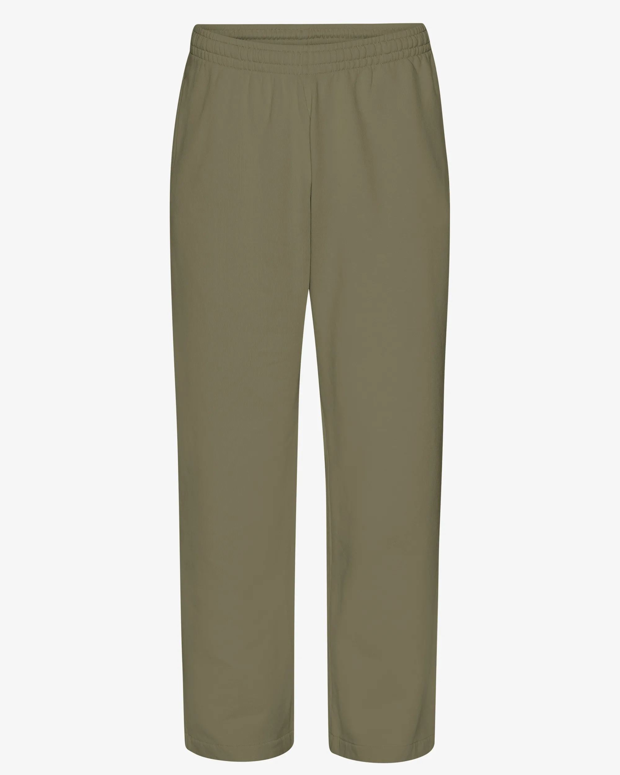 Organic Straight Leg Sweatpants - Dusty Olive