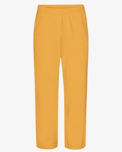 Organic Straight Leg Sweatpants - Burned Yellow