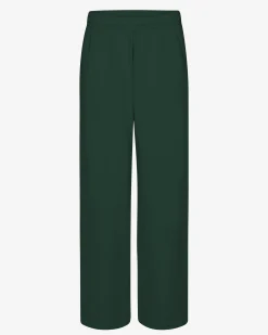 Organic Straight Leg Sweatpants - Emerald Green