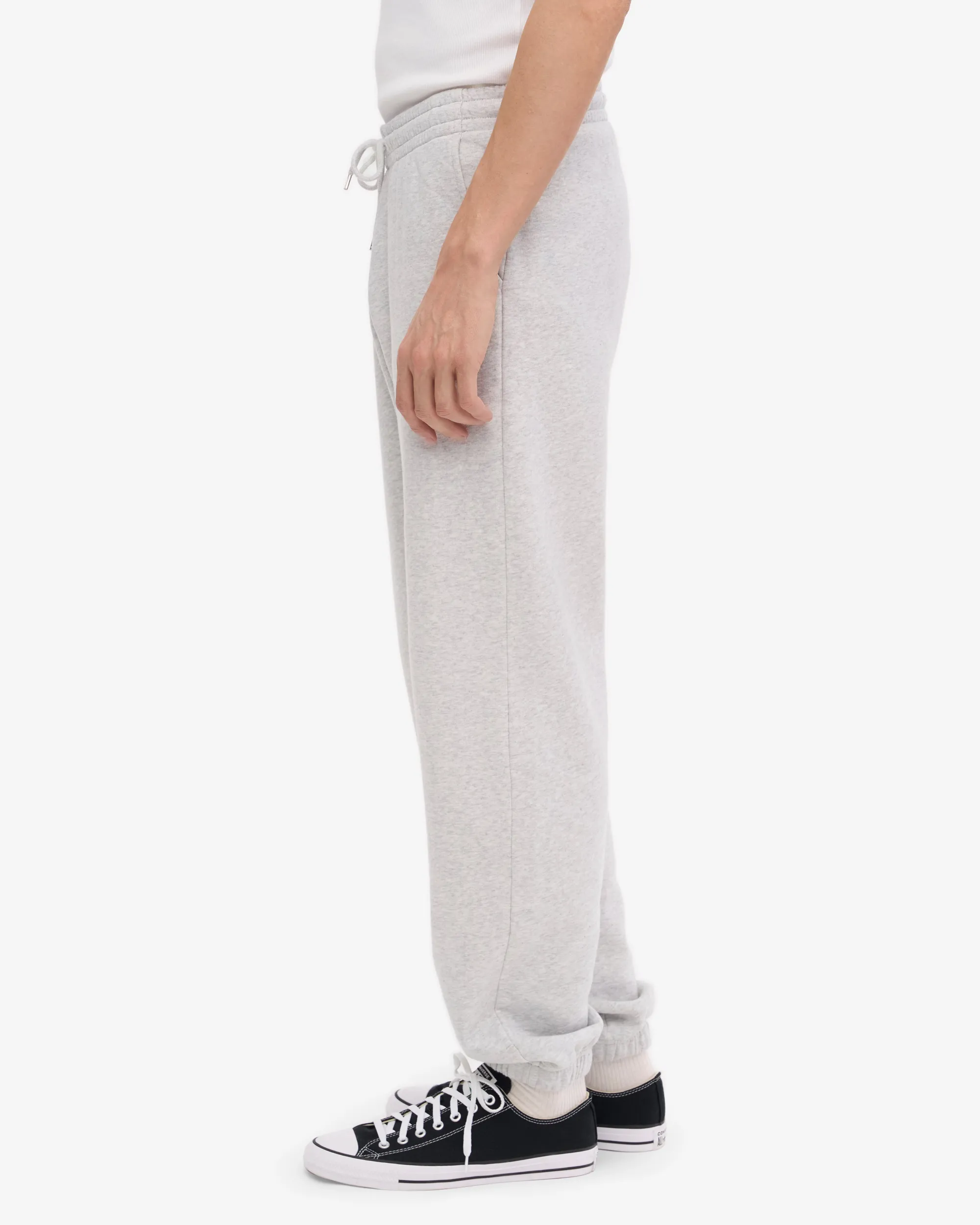 Organic Sweatpants - Snow Melange
