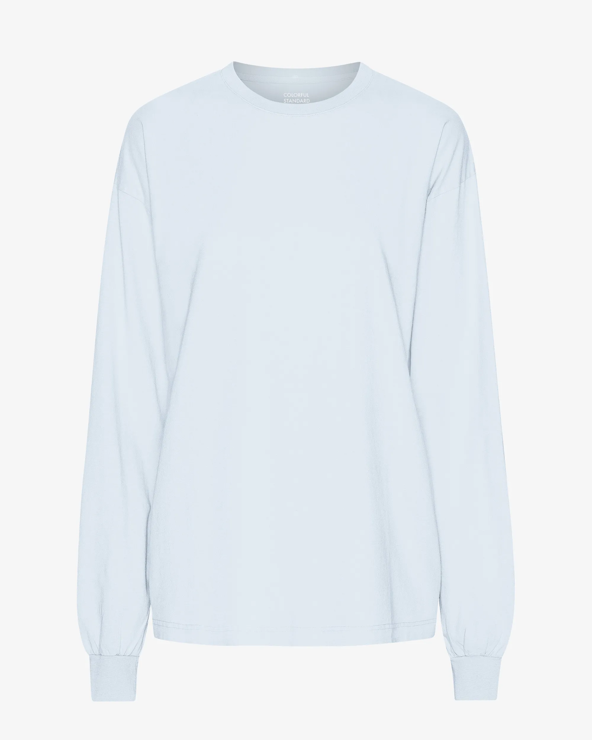 Oversized Organic LS T-Shirt - Polar Blue
