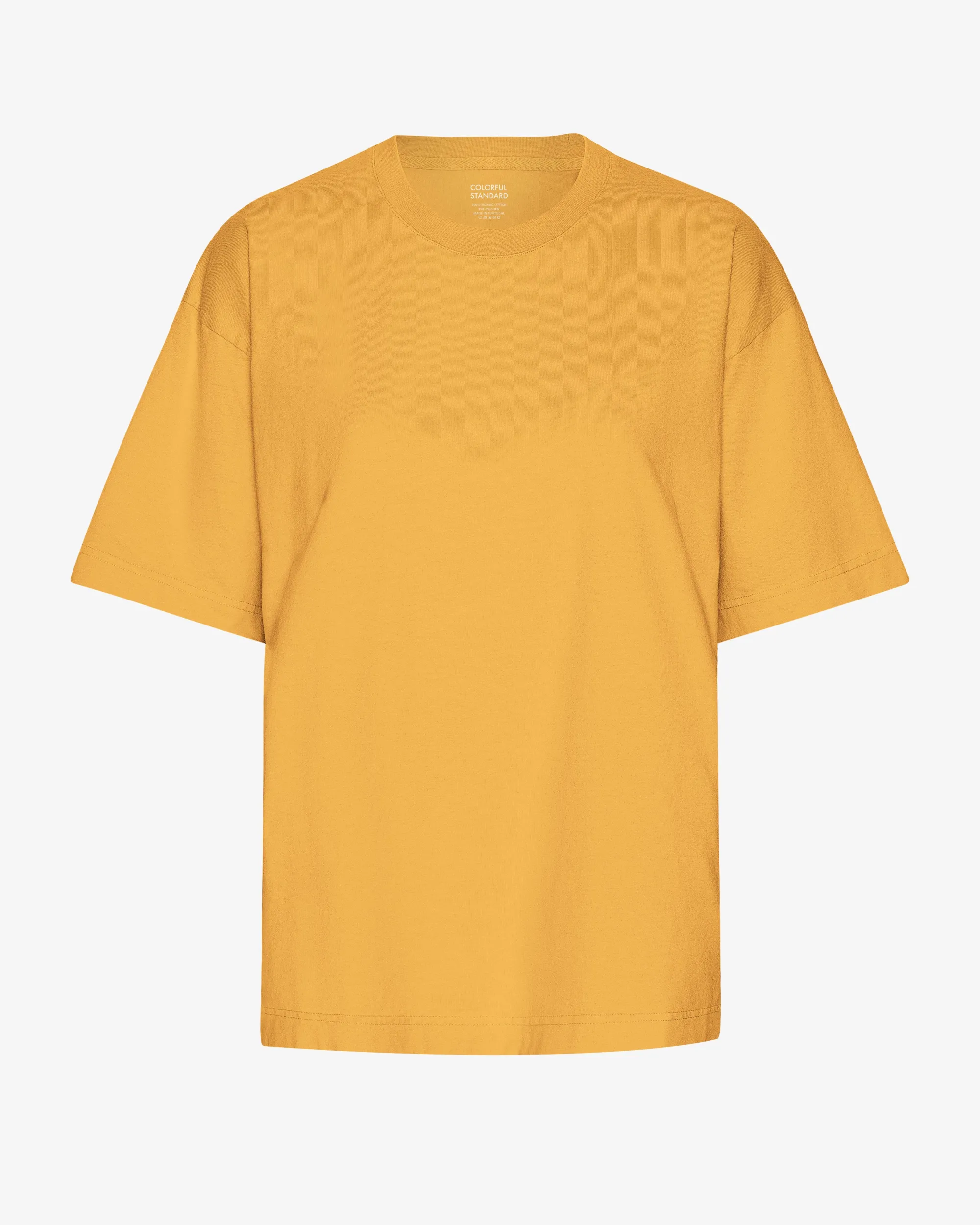 Oversized Organic T-Shirt - Burned Yellow