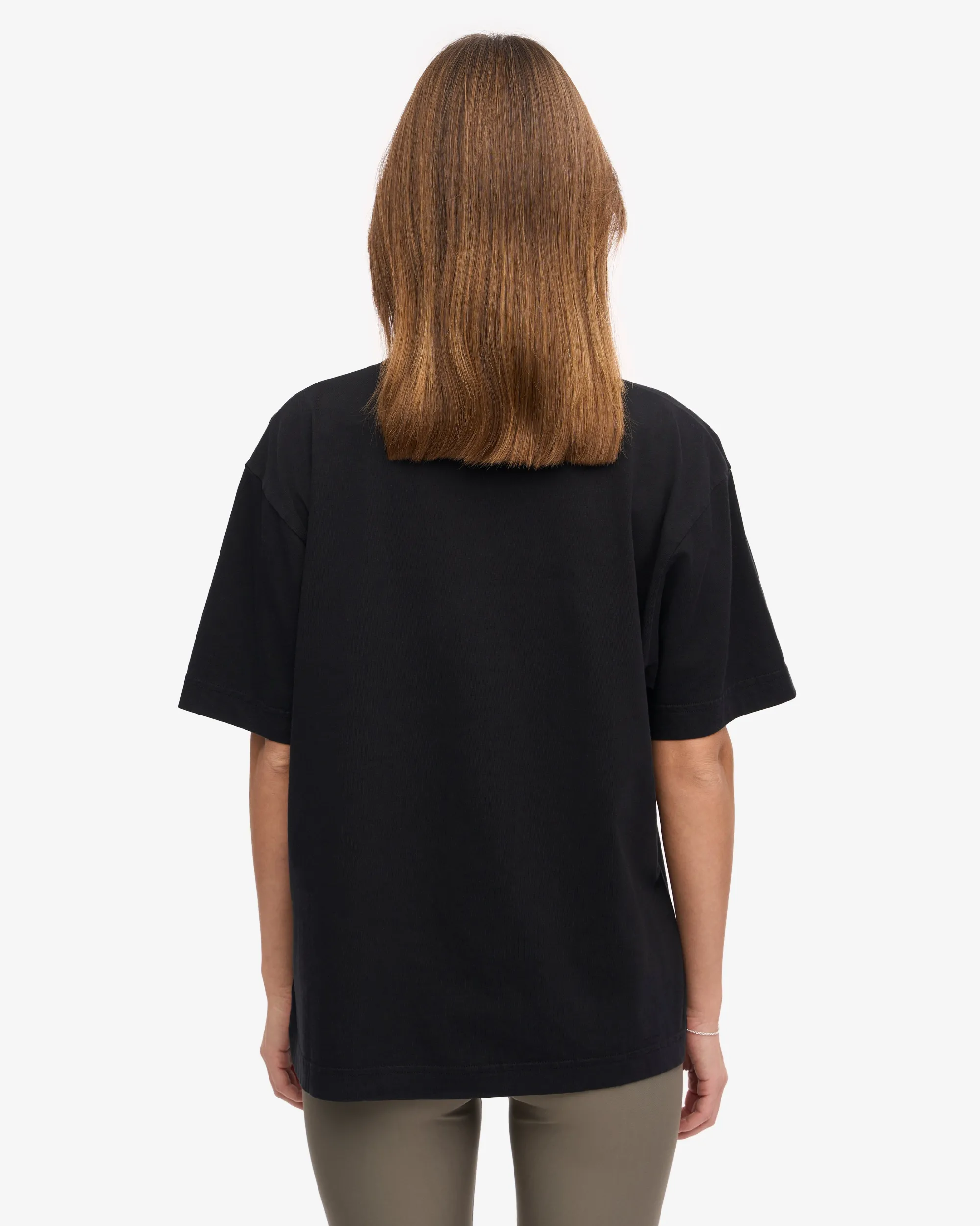 Oversized Organic T-Shirt - Deep Black