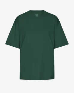 Oversized Organic T-Shirt - Emerald Green
