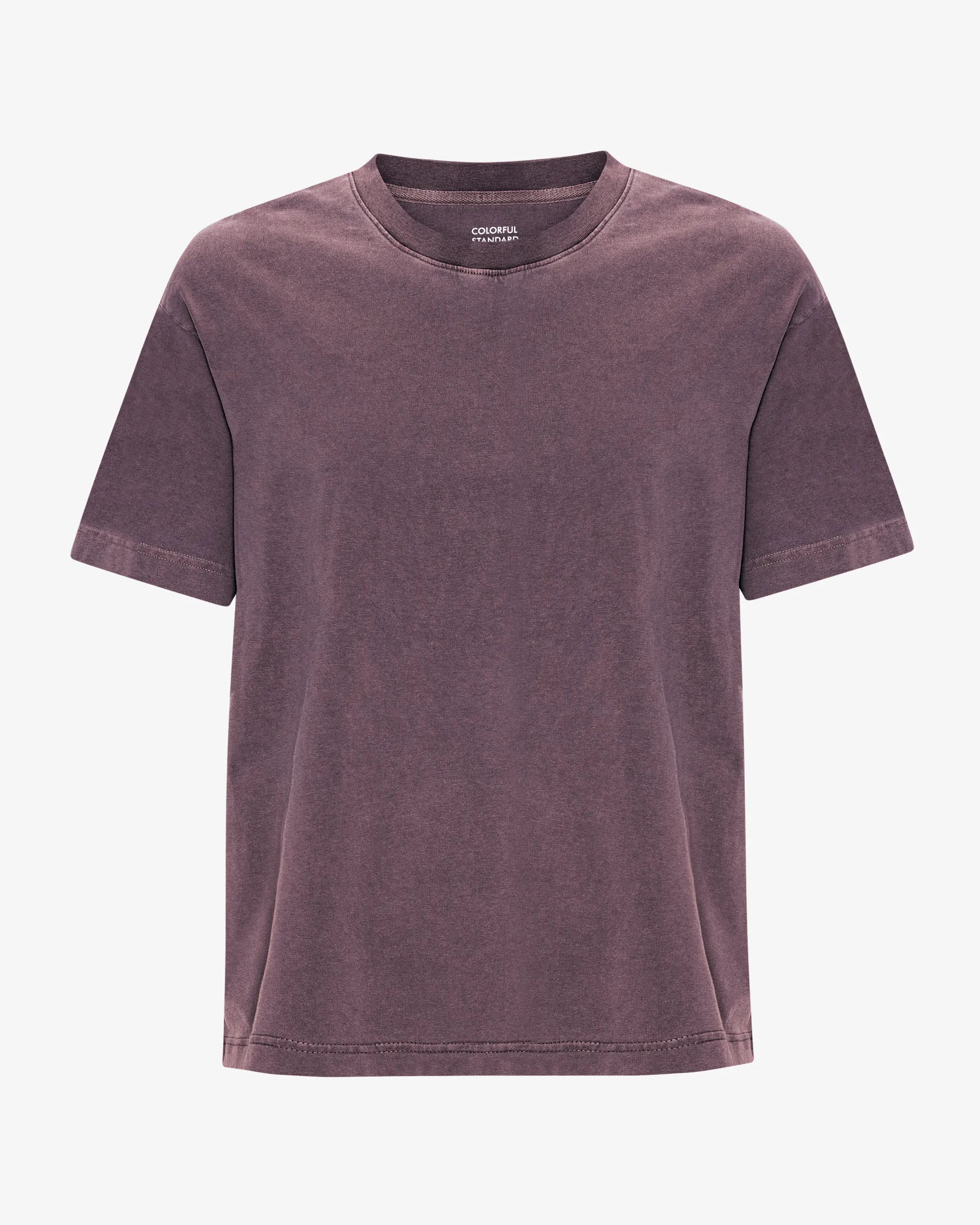 Oversized Organic T-Shirt - Faded Grape