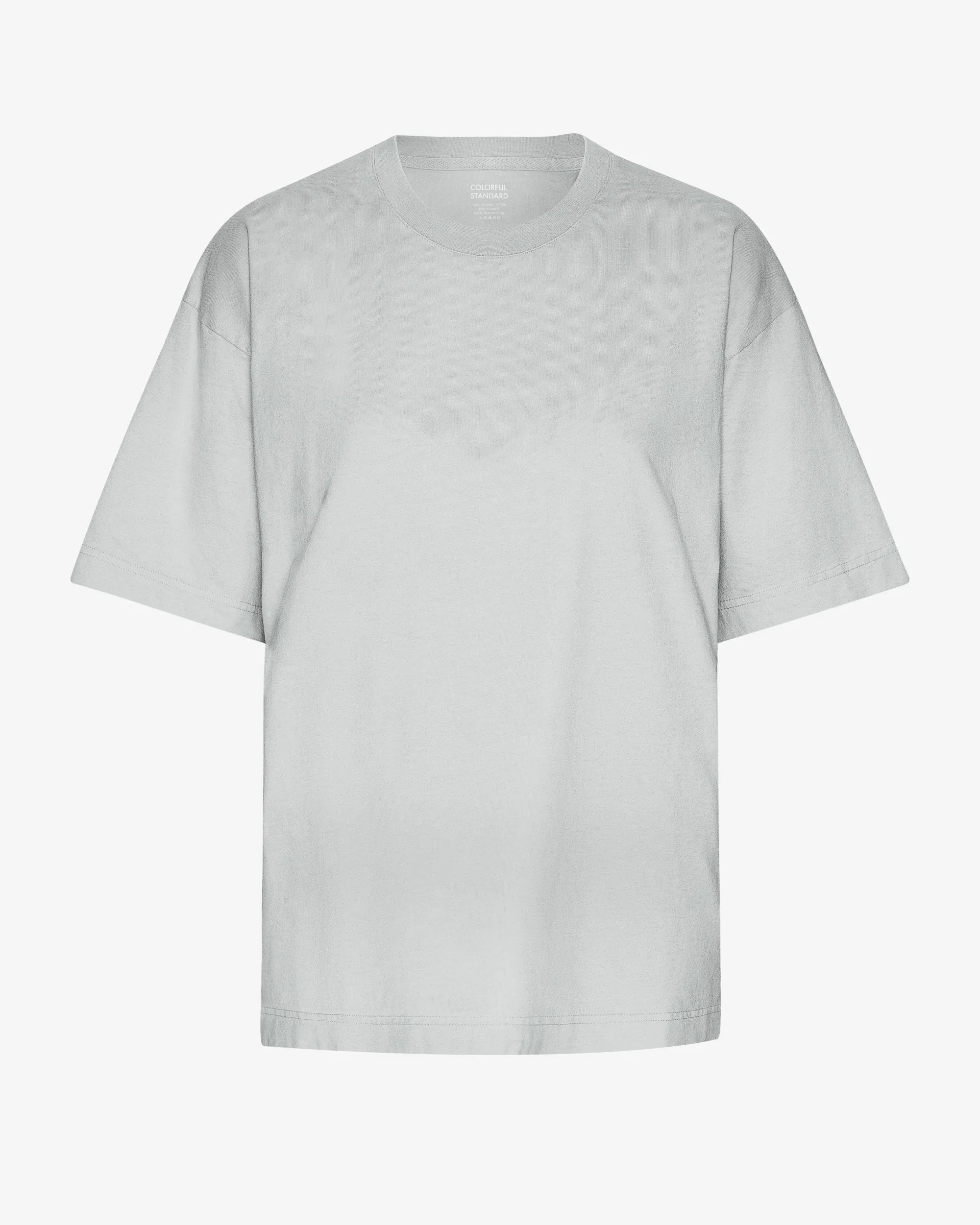 Oversized Organic T-Shirt - Faded Grey