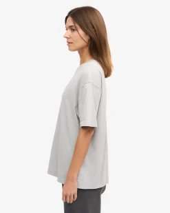 Oversized Organic T-Shirt - Faded Grey