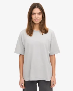 Oversized Organic T-Shirt - Faded Grey