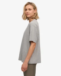 Oversized Organic T-Shirt - Heather Grey