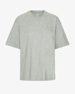 Oversized Organic T-Shirt - Heather Grey