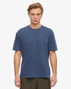 Oversized Organic T-Shirt - Neptune Blue