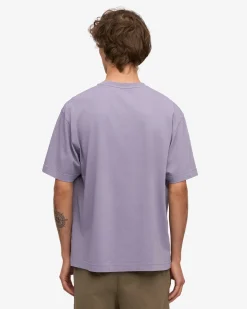 Oversized Organic T-Shirt - Purple Jade