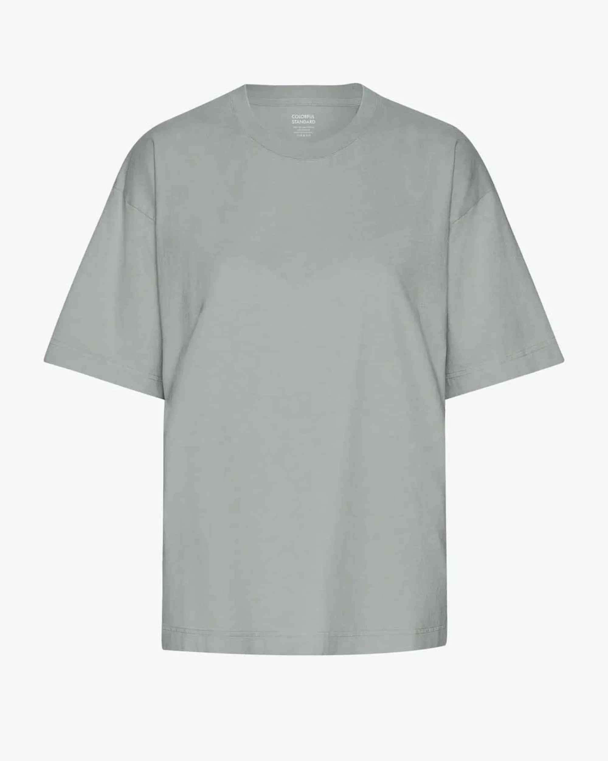 Oversized Organic T-Shirt - Steel Blue