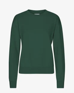 Women Classic Organic Crew - Emerald Green