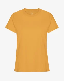 Women Light Organic Tee - Burned Yellow