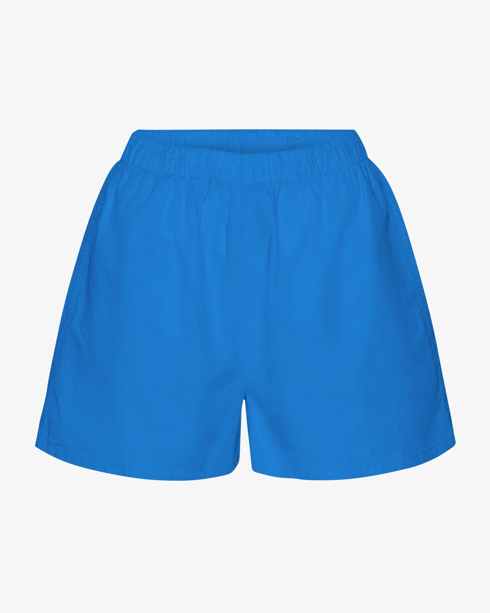 Women Organic Twill Shorts - Pacific Blue